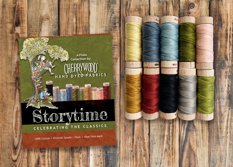 11th Anniversay Cherrywood Challenge - Storytime Aurifloss Collection - PRE ORDER Arrives Fall 2025