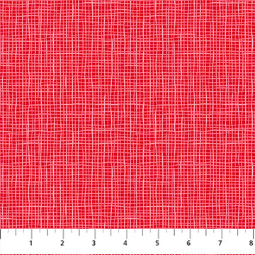 Red Weave - Sweet Love for Northcott Fabrics
