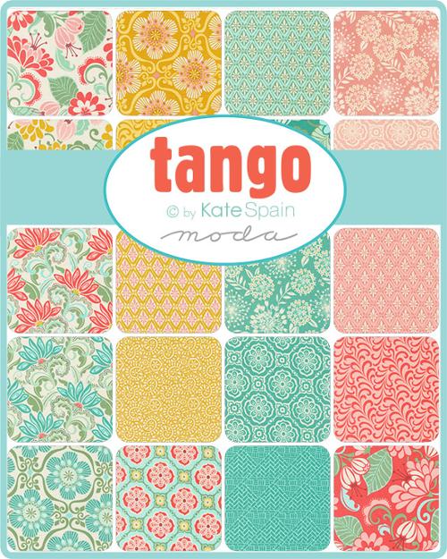 Tango Charm Pack (42 x 5" Squares) by Kate Spain for Moda Fabrics