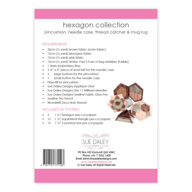 The Hexagon Collection by Sue Daley Designs
