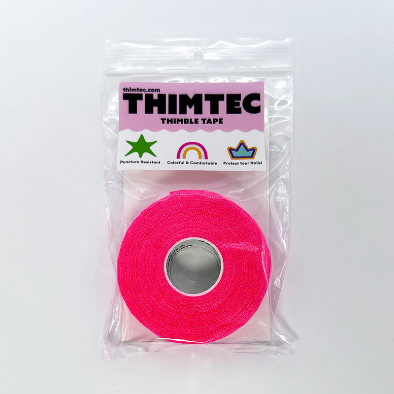 Thimble Tape by Thimtec in Neon Flamingo