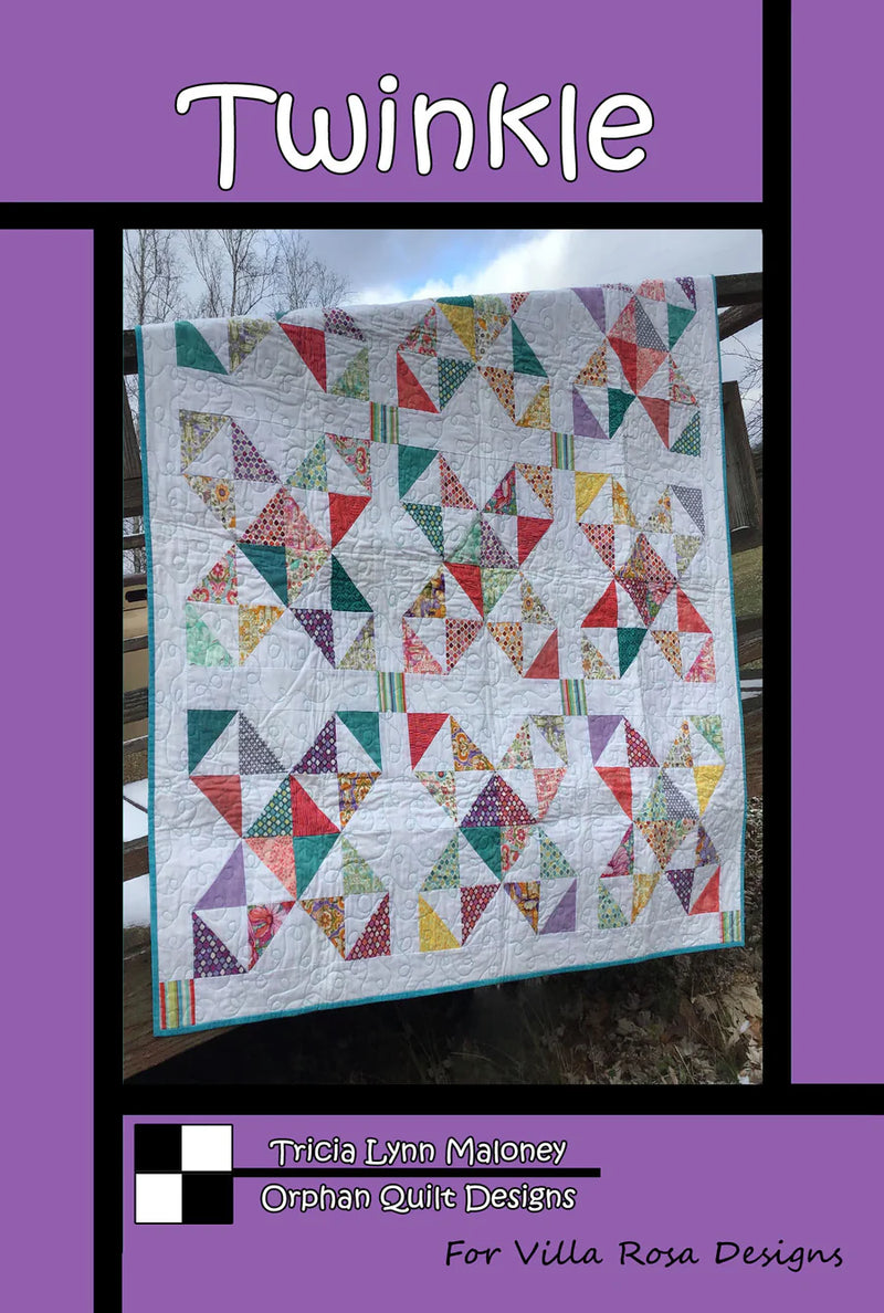 Twinkle Quilt Kit by Villa Rosa designs featuring Tango by Kate Spain for Moda Fabrics