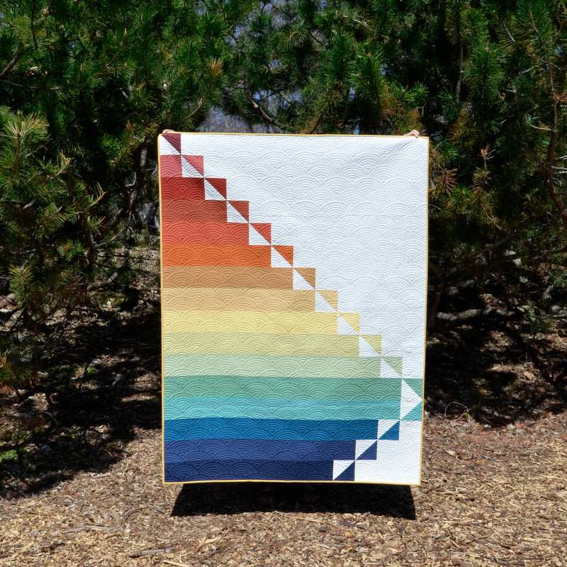 Steep Rock Quilt Pattern by The Blanket Statement
