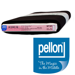 Pellon SF101 - Black - Shape Flex - Woven Fusible Interfacing