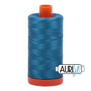 Aurifil Cotton Mako Thread - Medium Teal (1125)