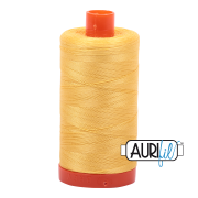 Aurifil Cotton Mako Thread - Pale Yellow (1135)