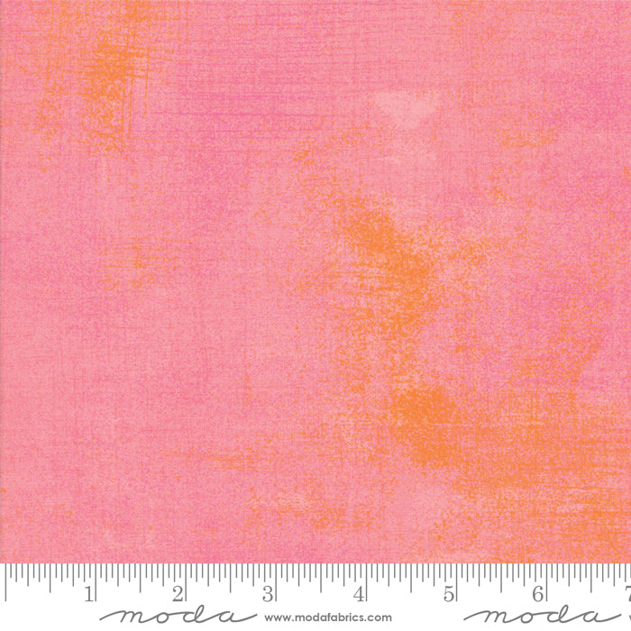 Salmon Rose (530150-326) - Grunge Basics By Moda Fabrics - $19.96/m ($18.45/yd)