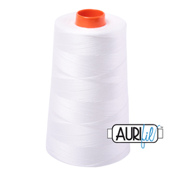 Aurifil Cotton Mako Thread - Natural White (2021) - Cone