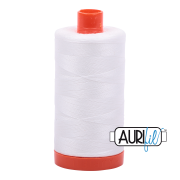Aurifil Cotton Mako Thread - Natural White (2021)