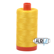Aurifil Cotton Mako Thread - Canary (2120) - Large Spool
