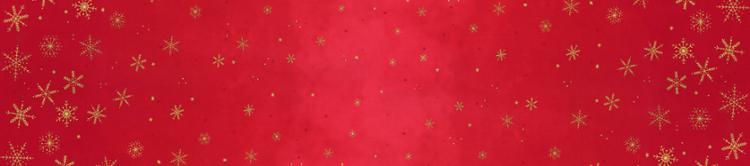 Christmas Red Ombre Flurries Metallic (510874-430)  by V & Co. for Moda Fabrics - $22.96/m ($21.19)