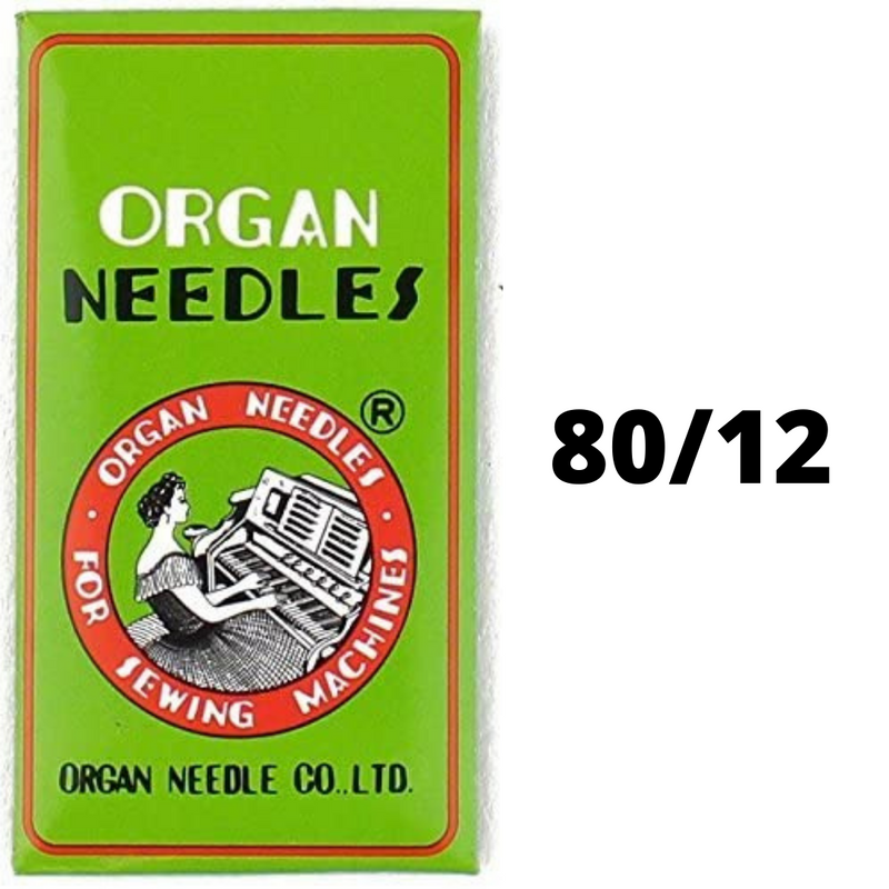 Organ HLX5 - Size 80/12 - Heavy Duty Sewing Machine Needles