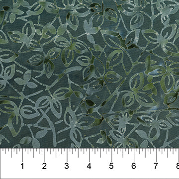 (80361-44) - Painted Leaves By Banyan Batiks For Northcott Fabrics - $16.96/m ($15.65/yd)