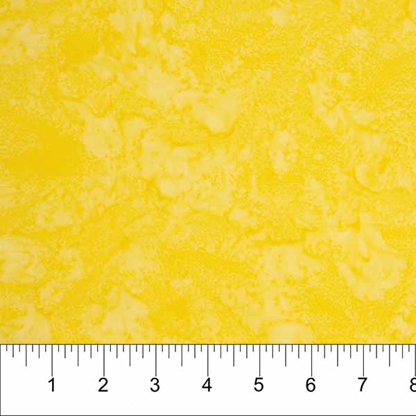 Sunshine Yellow (81300-54) - Shadows By Banyan Batiks for Northcott Fabrics - $16.96/m ($15.65/yd)