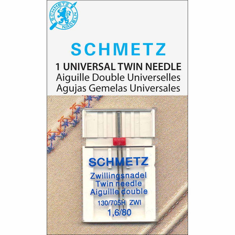Schmetz Universal Twin Needle - Size 1,6/80