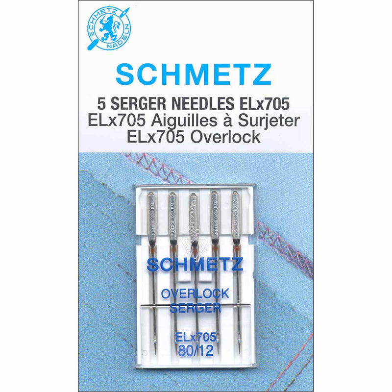 Schmetz Serger Needles - Size 80/12