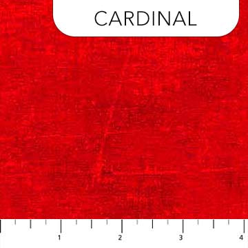 Cardinal (9030-240) - Canvas by Northcott Fabrics - $14.99/m ($13.81/yd)