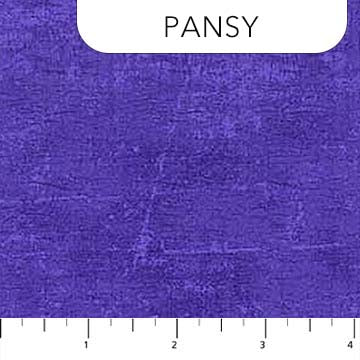 Pansy (9030-850) - Canvas by Northcott Fabrics - $14.99/m ($13.81/yd)