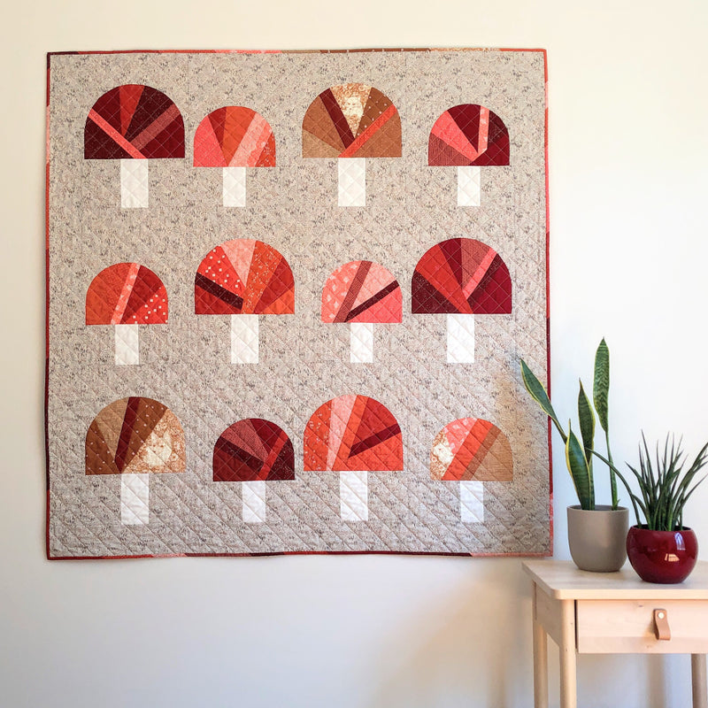 Fungi Friends Quilt Pattern by Apples and Beavers