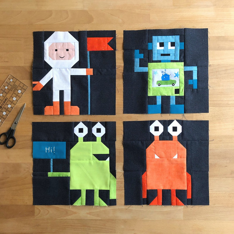 First Contact Quilt Pattern by Apples and Beavers