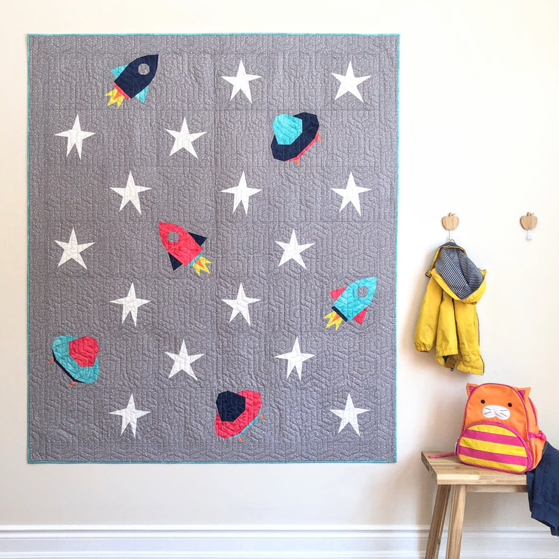 Star Cruisers Quilt Pattern by Apples and Beavers