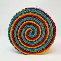 Bubbles - Jelly Roll (40 2.5" x WOF Strips) - Bon Bons Collection by Celestial Batiks