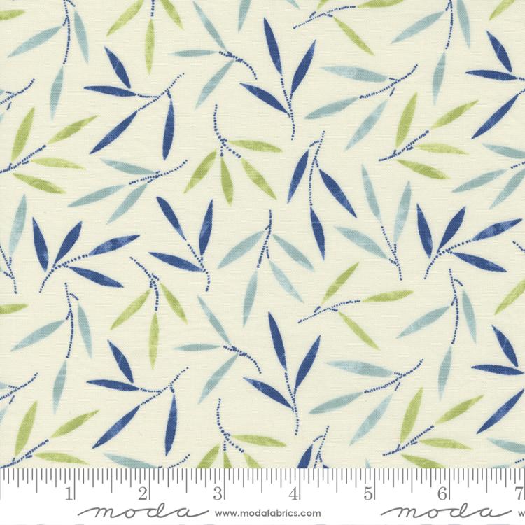 Parchment Sprigs Blenders (516953-11) - Collage by Janet Clare for Moda Fabrics - $21.99/m ($20.29/yd) - April Delivery