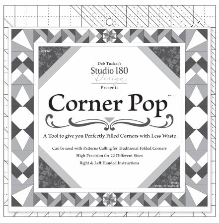 Corner Pop Ruler by Deb Tucker for Studio 180 Design