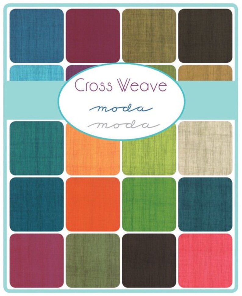 Layer Cake (42) x 10" squares - Crossweave Collection by Moda Fabrics