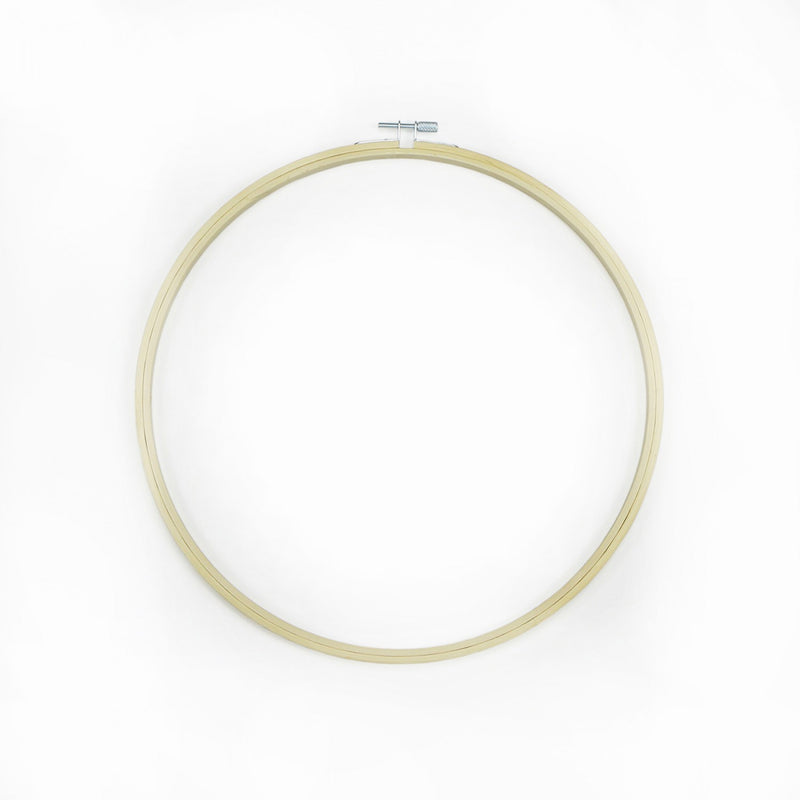 12 " - Bamboo Embroidery Hoop by DMC