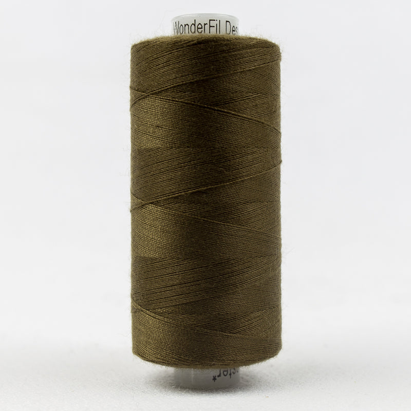 Bronze Olive - (DS105) - Designer™ 40wt Polyester by Wonderfil Specialty Threads