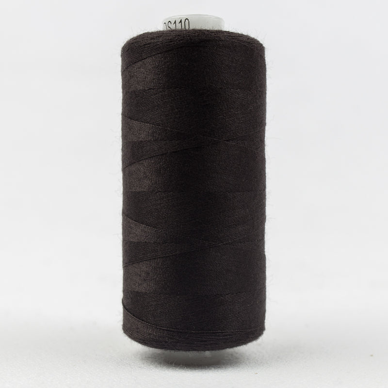Seal Brown - (DS110) - Designer™ 40wt Polyester by Wonderfil Specialty Threads