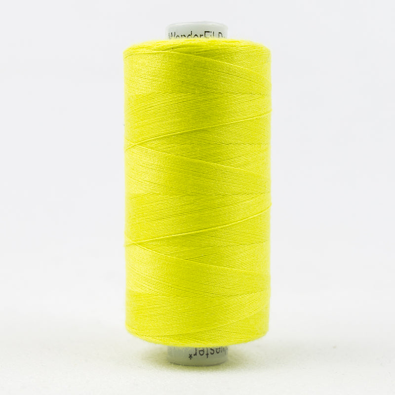 Chartreuse Yellow - (DS822) - Designer™ 40wt Polyester by Wonderfil Specialty Threads