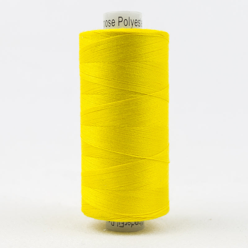 Yellow - (DS823) - Designer™ 40wt Polyester by Wonderfil Specialty Threads