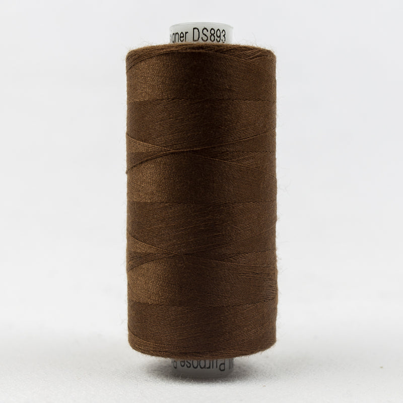 Saddle Brown - (DS893) - Designer™ 40wt Polyester by Wonderfil Specialty Threads