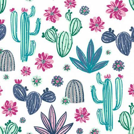 SAVE 30% - Dusk Cactus - Embrace Double Gauze by Shannon Fabrics - $16.99/m ($15.68/yd)