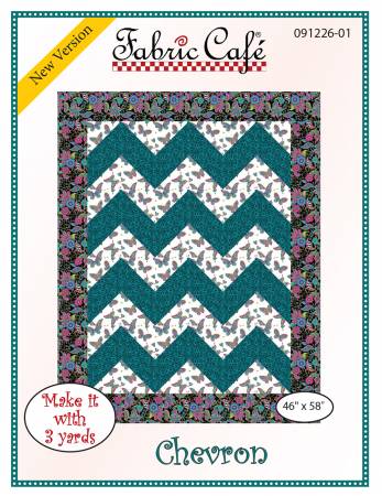 Chevron - 3 Yard Quilt Pattern by Fabric Cafe