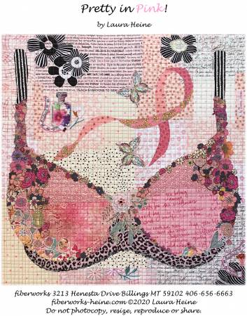 Pretty In Pink by Laura Heine for Fibreworks