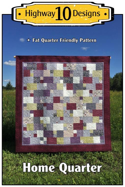 Home Game Quilt Kit featuring Home Quarter by Highway 10 Designs and the Winnipeg Jets!