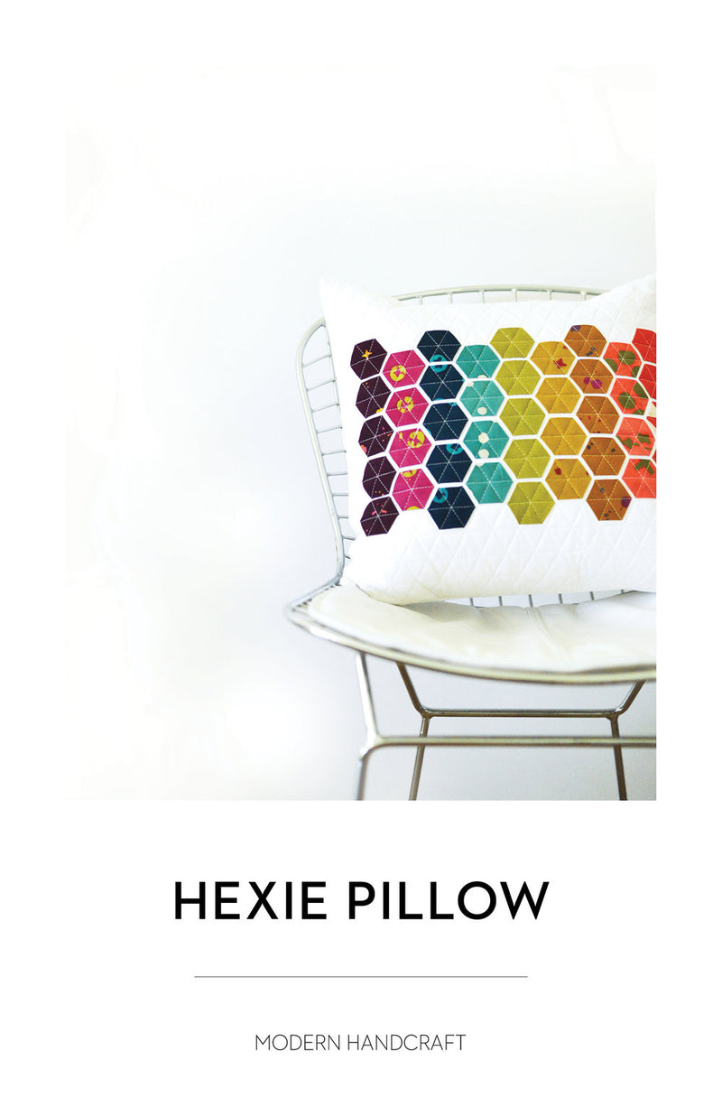 Hexie Pillow Pattern by Modern Handcraft Hexie