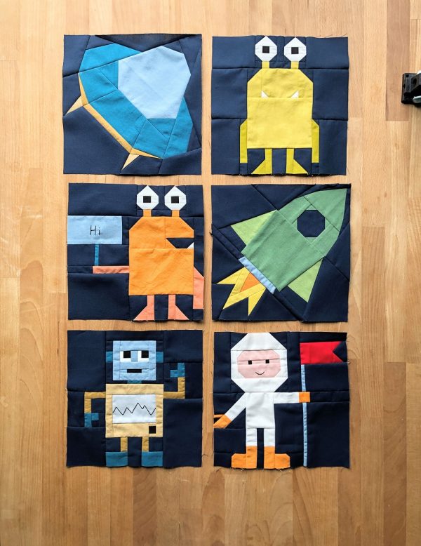 Star Cruisers Quilt Pattern by Apples and Beavers