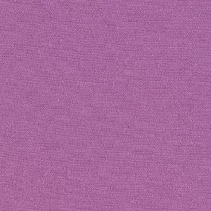 Violet (1383) - Kona Cotton Solids by Robert Kaufman - $12.96/m ($11.96/yd)