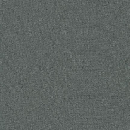 Graphite (295) - Kona Cotton Solids by Robert Kaufman