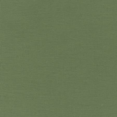 O.D. Green (1256) - Kona Cotton Solids by Robert Kaufman - $12.96/m ($11.96/yd)