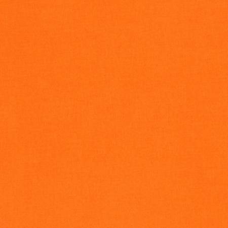 Orange (1265) - Kona Cotton Solids by Robert Kaufman