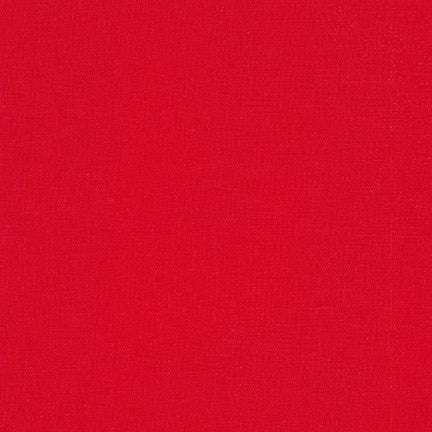 Red (1308) - Kona Cotton Solids by Robert Kaufman