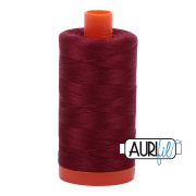 Aurifil Cotton Mako Thread - Dark Carmine Red (2460)