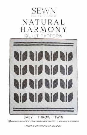 Natural Harmony Quilt Pattern by Sewn Handmade