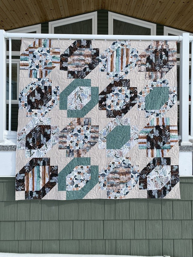 Petal Junction Quilt Pattern by Highway 10 Designs