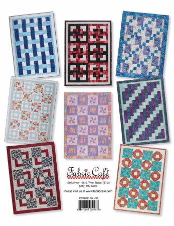 Quick as a Wink 3 (Three) Yard Quilts by Donna Robertson for Fabric Cafe
